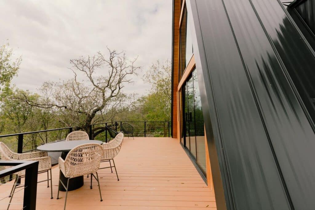 The Pedernales A-Frame Villa Fredericksburg Ngoại thất bức ảnh