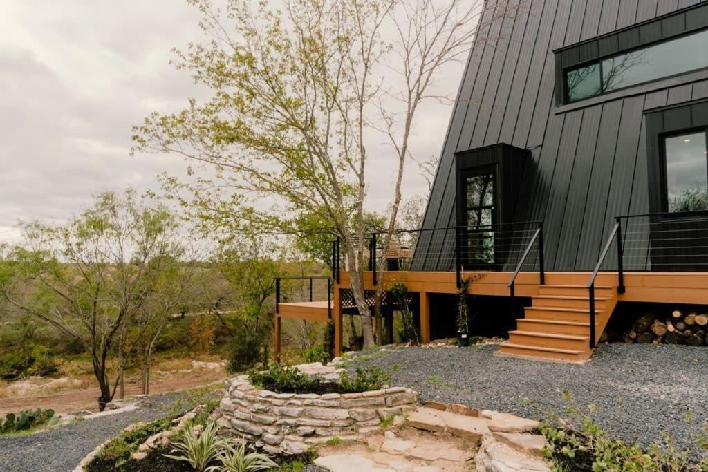 The Pedernales A-Frame Villa Fredericksburg Ngoại thất bức ảnh