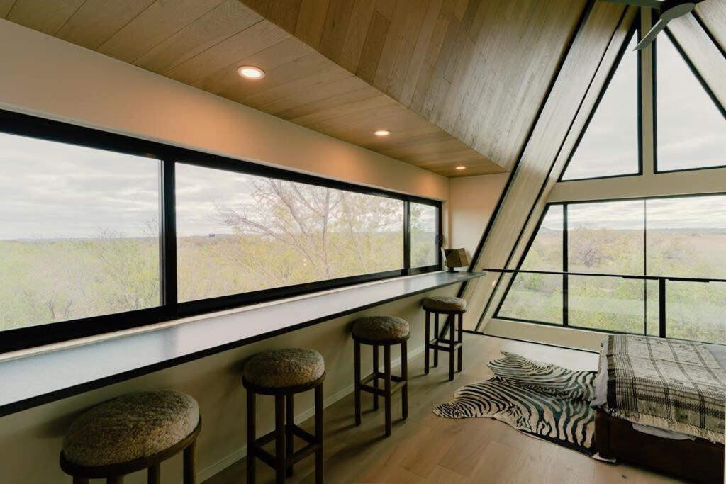 The Pedernales A-Frame Villa Fredericksburg Ngoại thất bức ảnh