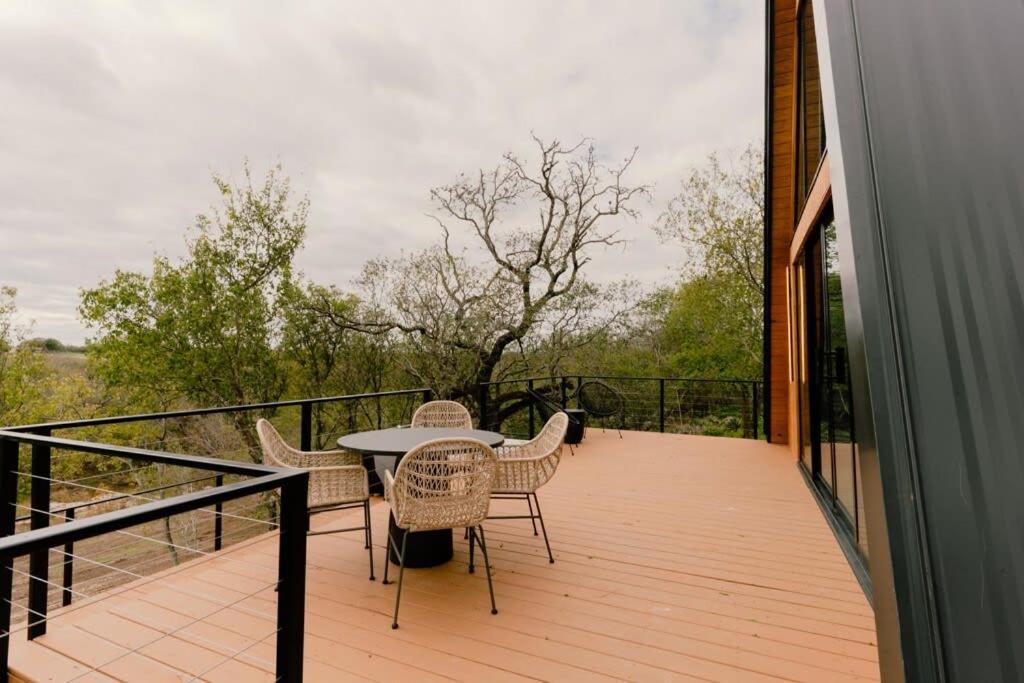 The Pedernales A-Frame Villa Fredericksburg Ngoại thất bức ảnh