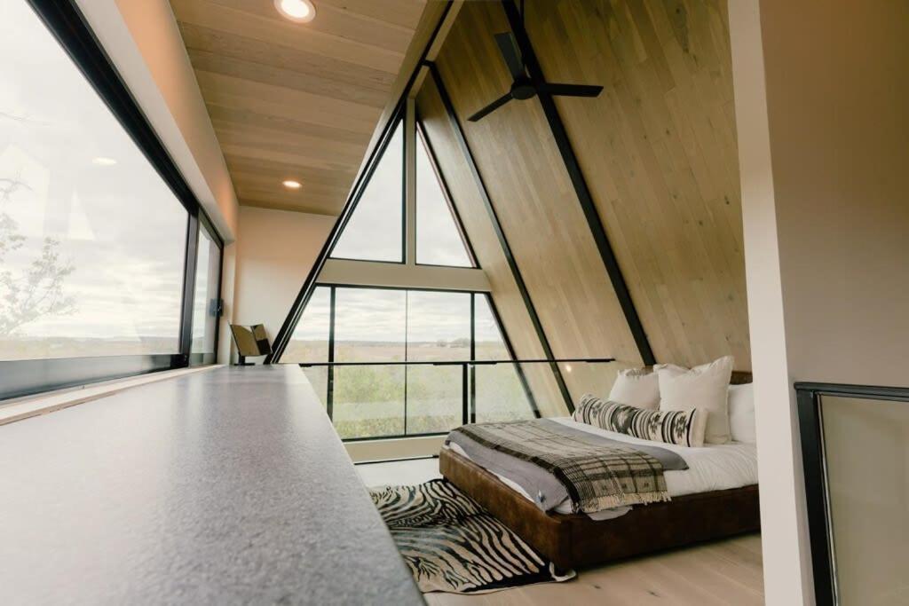 The Pedernales A-Frame Villa Fredericksburg Ngoại thất bức ảnh