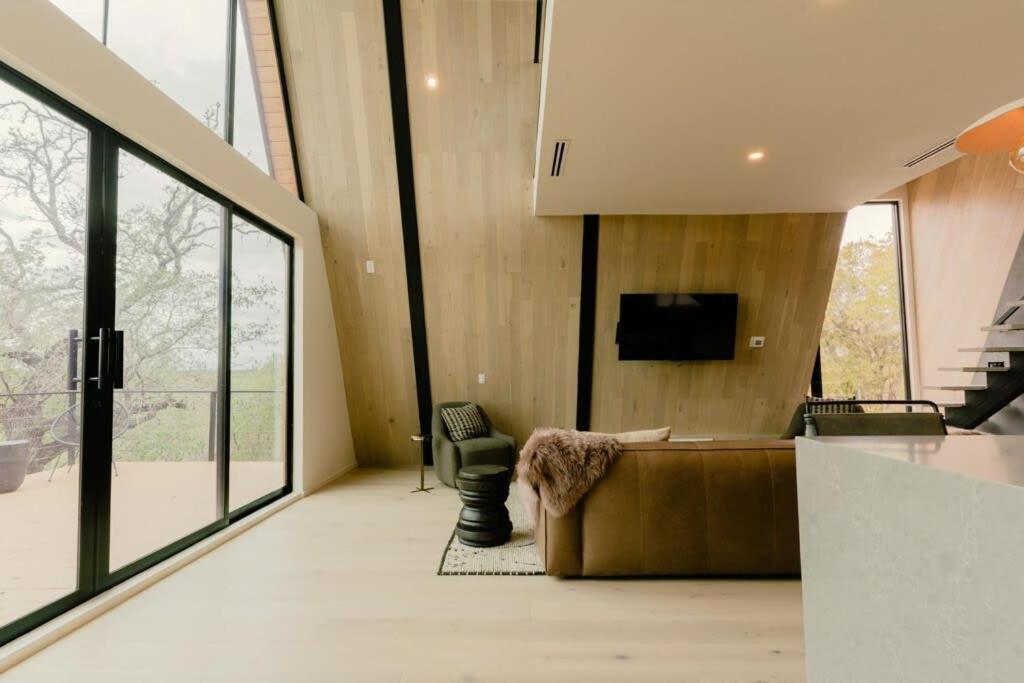 The Pedernales A-Frame Villa Fredericksburg Ngoại thất bức ảnh