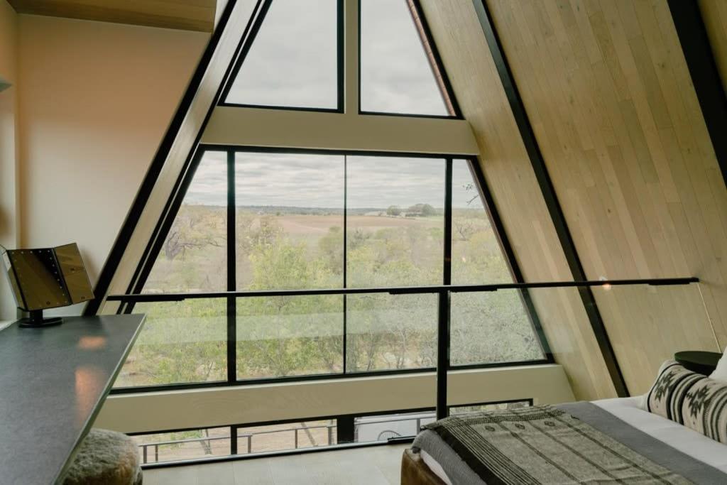 The Pedernales A-Frame Villa Fredericksburg Ngoại thất bức ảnh